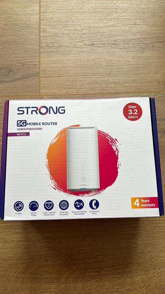 Strong 5G Router AX3000, Computers en Software, Routers en Modems, Ophalen of Verzenden, Router, Strong