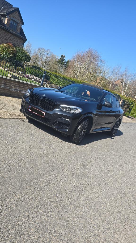 Bmw x4 G020 184Cv, Auto's, BMW, Particulier, X4, 360° camera, Benzine, Euro 6, SUV of Terreinwagen, 5 deurs, Automaat, Zwart, Bruin