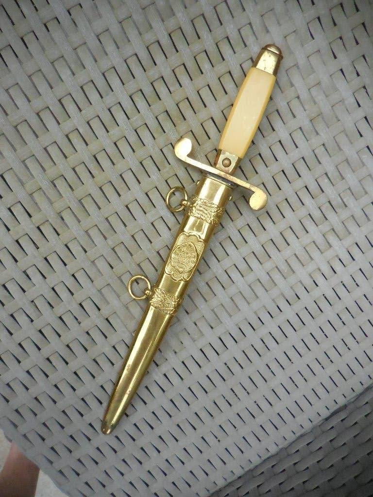 ancienne dague armée Roumanie, Collections, Objets militaires | Général, Envoi