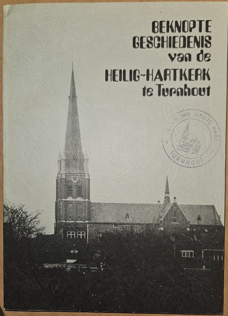 Beknopte Geschiedenis van de Heilig-Hartkerk te Turnhout, Boeken, Ophalen of Verzenden, Zo goed als nieuw, J. Roymans