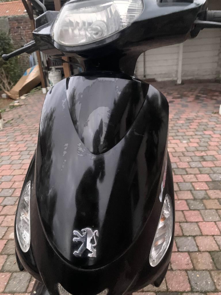 Peugeot-scooter, Fietsen en Brommers, Scooters | Peugeot, Ophalen, Gebruikt, Overige modellen, Klasse A (25 km/u)