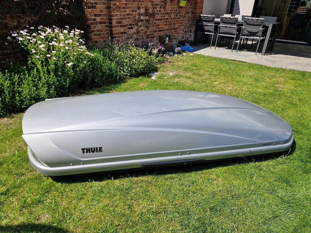 Dakkoffer Thule Motion XXL 900 - 630l extra ruimte, Auto diversen, Dakkoffers, Ophalen, Gebruikt