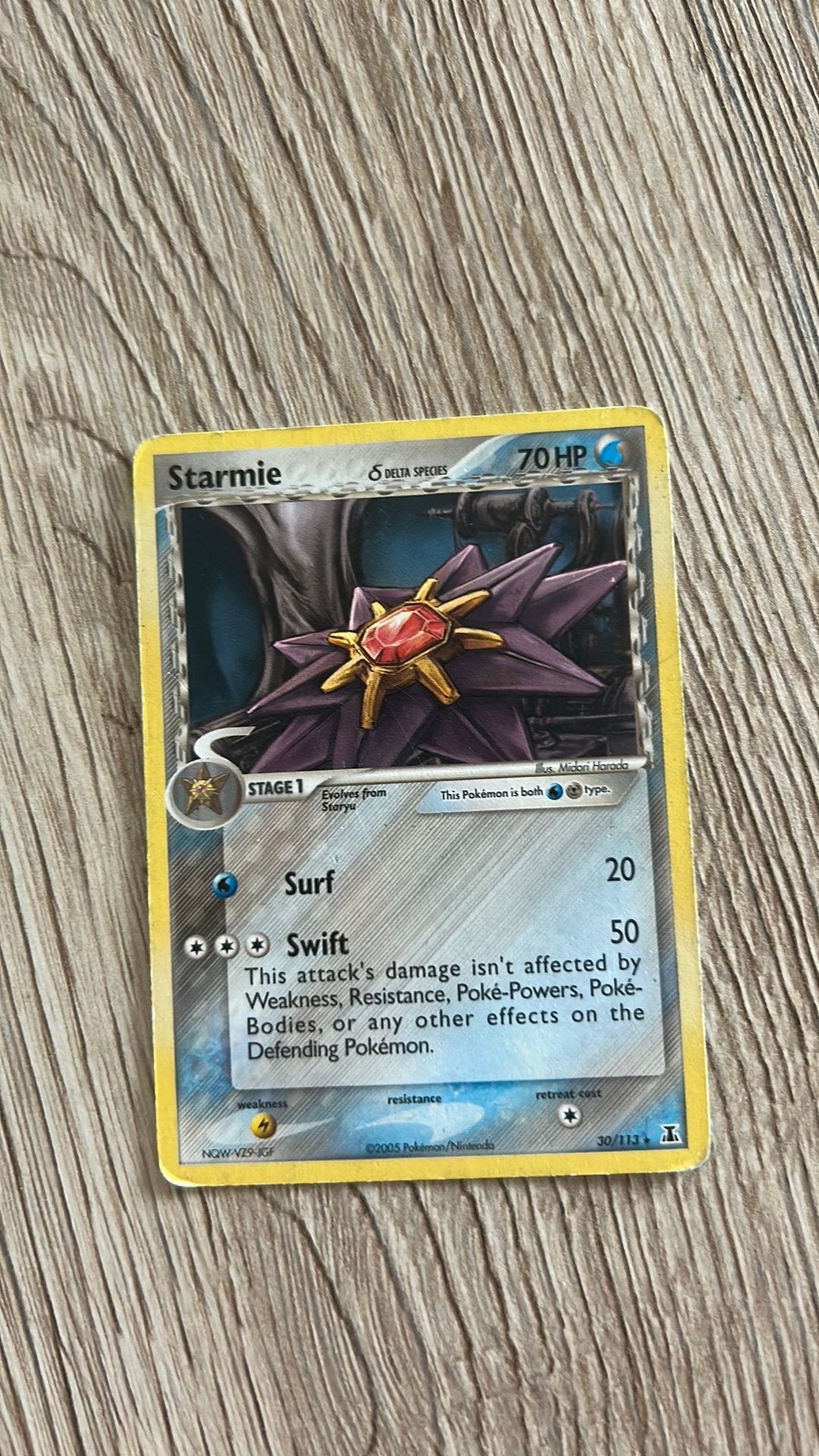 Starmie, Enlèvement ou Envoi, Utilisé, Cartes en vrac