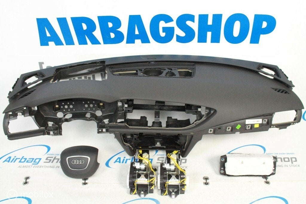Airbag kit - Tableau de bord 4 branche HUD noir Audi A7 4G, Autos : Pièces & Accessoires, Enlèvement ou Envoi, Utilisé