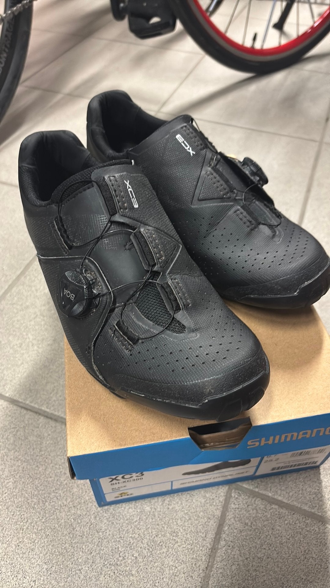 Shimano XC3 maat 40, Fietsen en Brommers, Fietsaccessoires | Fietskleding, Ophalen, Gebruikt, Kinderen, Schoenen