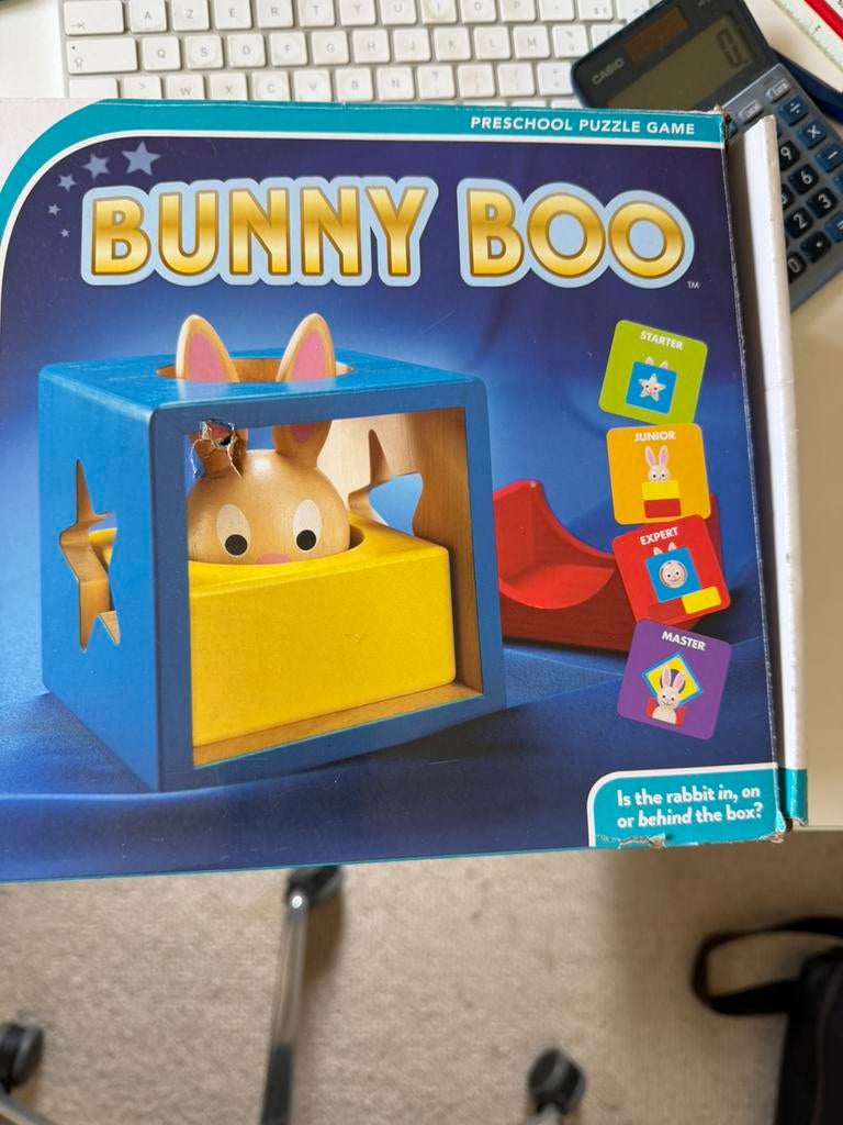 Smartgames Bunny Boo, Hobby en Vrije tijd, Gezelschapsspellen | Overige, Ophalen of Verzenden, Zo goed als nieuw