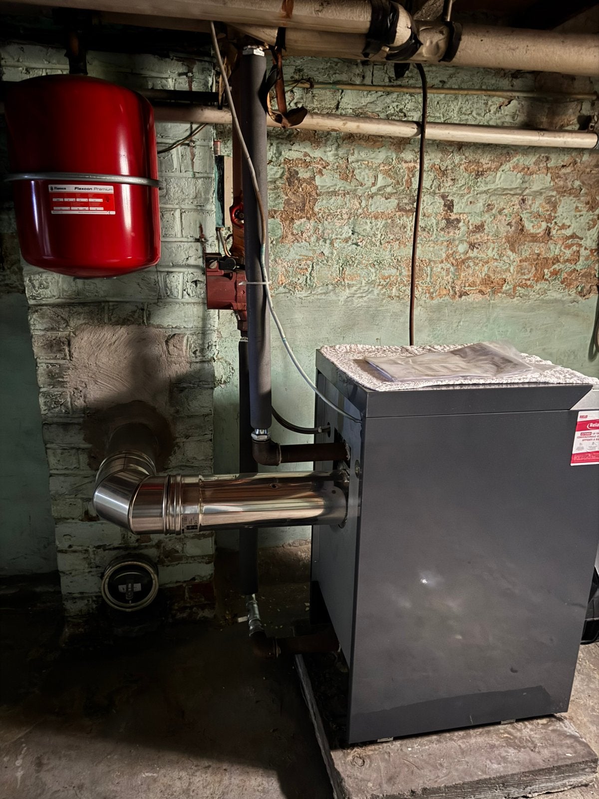 Brûleur à sel à gaz, Enlèvement