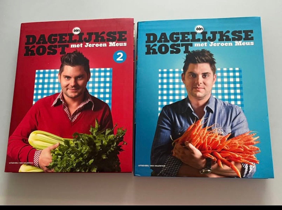 Kookboeken Jeroen Meus (1en2), Enlèvement, Comme neuf