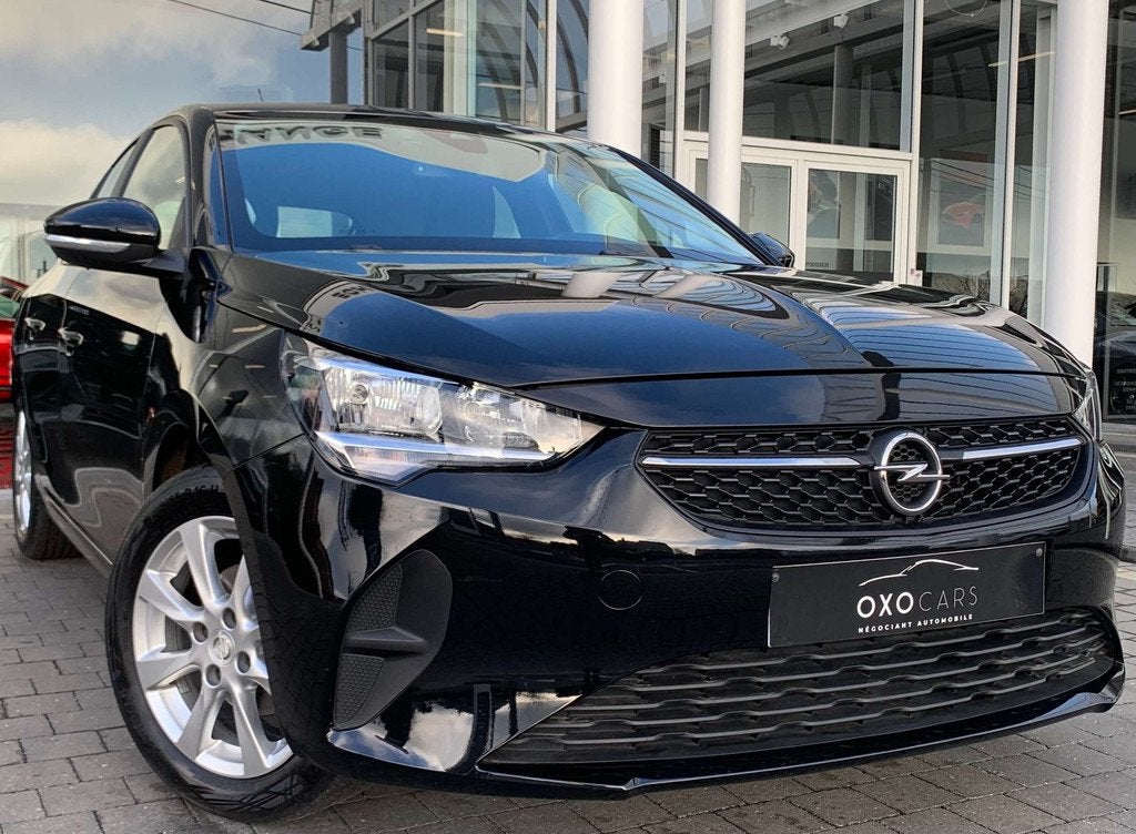 Opel Corsa 1.2i ESSENCE / AIRCO / GPS / CARPLAY / CRUISE / L, Achat, Noir, 5 portes, 55 kW