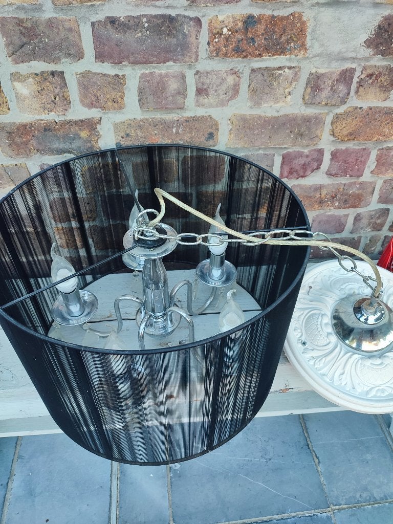 Decoratieve kroonluchter, Ophalen, Gebruikt