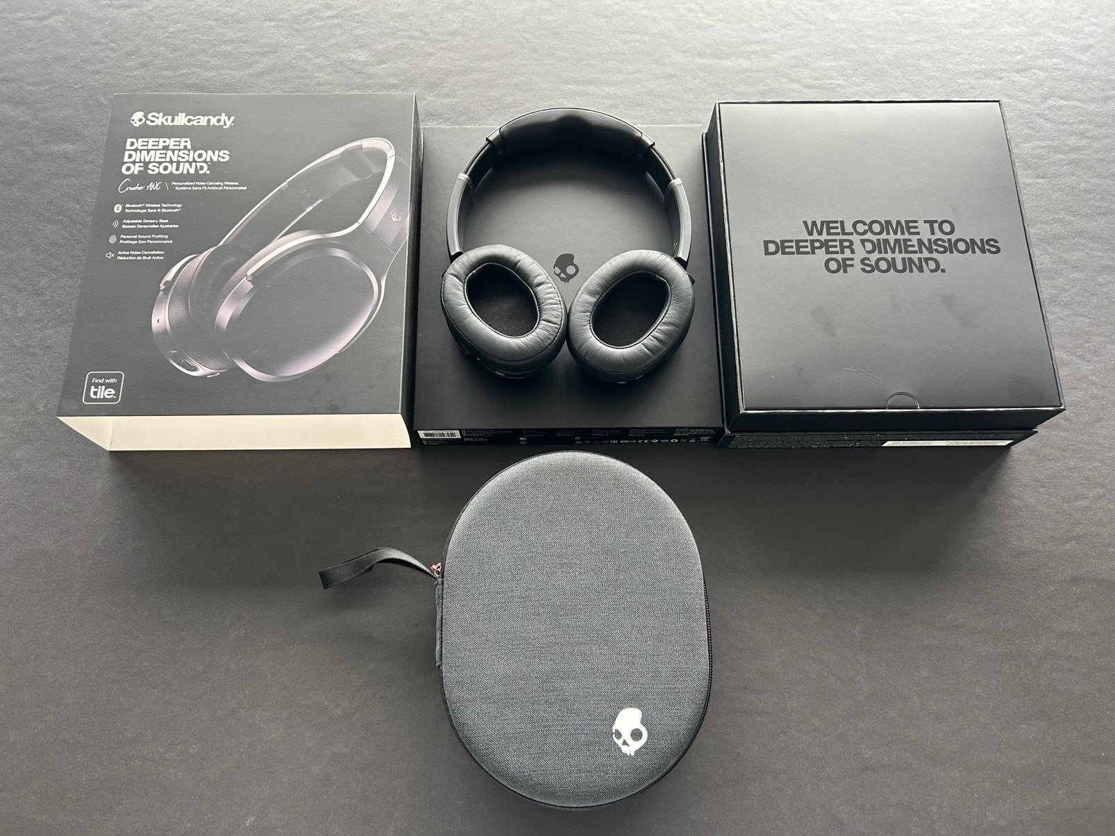 NIEUW!! Skullcandy Crusher ANC Koptelefoon, TV, Hi-fi & Vidéo, Casques audio, Neuf, Bluetooth, Noir, Enlèvement