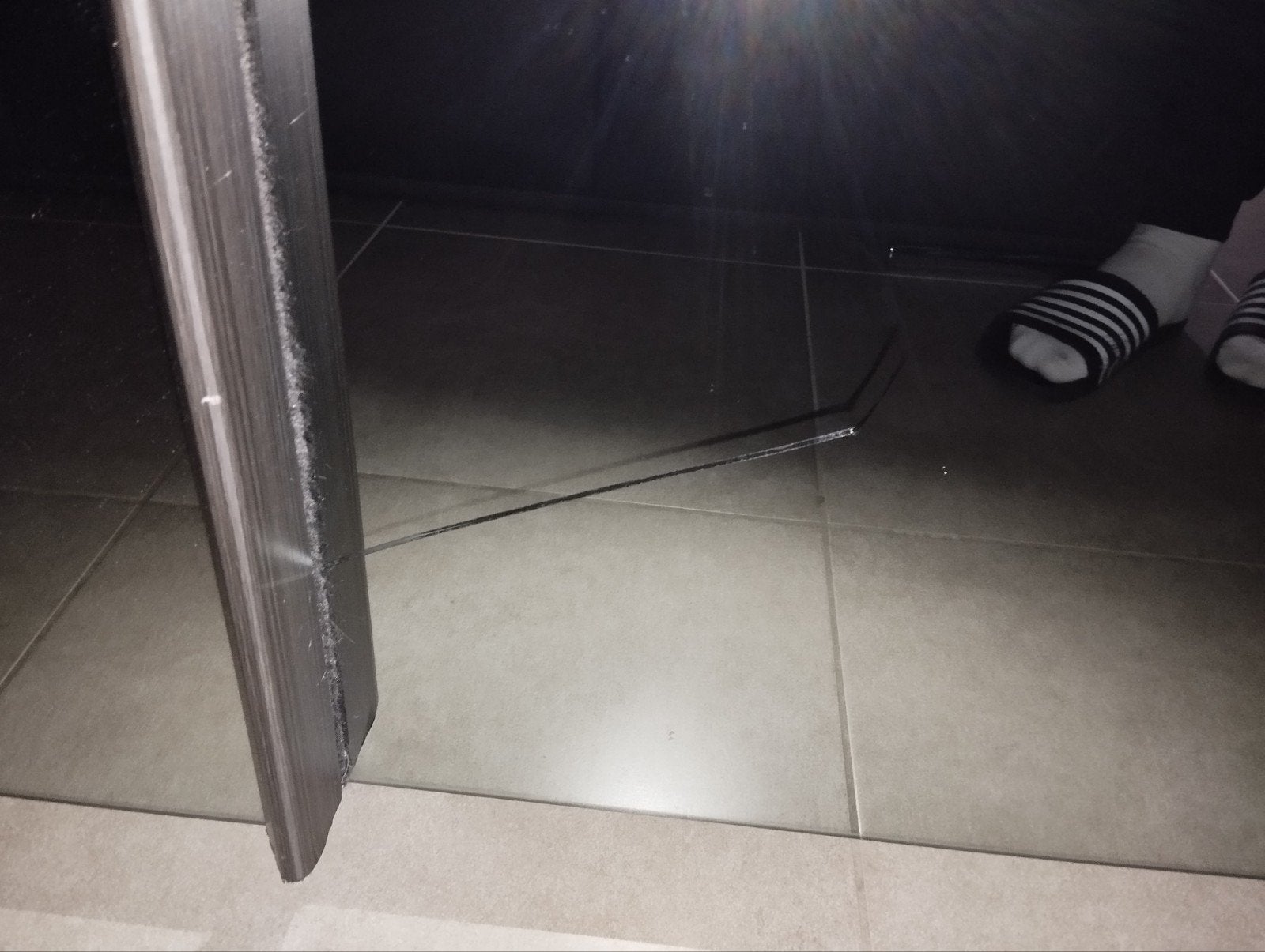 slaapkamer kast met volledigge spiegel, Ophalen, Met deur(en), Gebruikt, 200 cm of meer