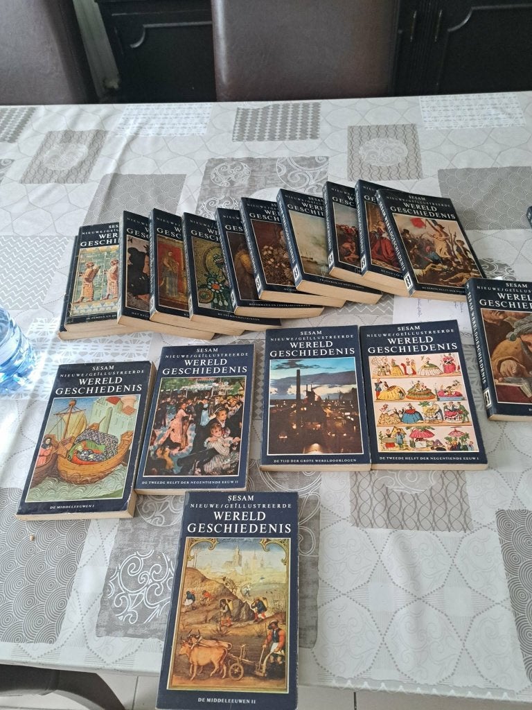 sesam nieuwe geillustreerde wereldgeschiedenis, Livres, Histoire mondiale, Enlèvement ou Envoi, Utilisé