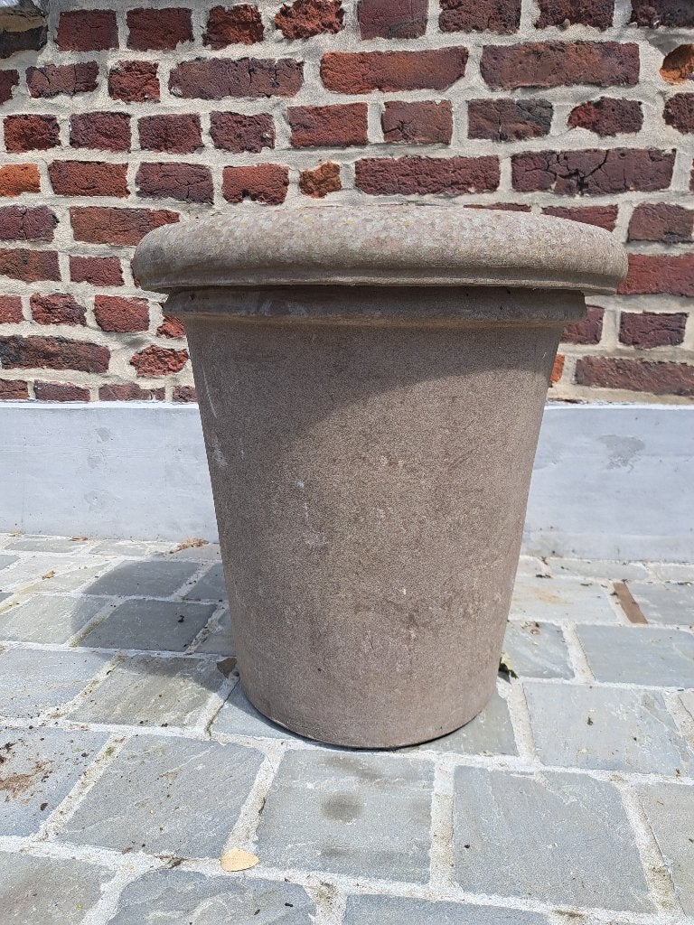 Grand pot en terre cuite de Firenze, brun, non gélive, Jardin & Terrasse, 40 à 70 cm, Poterie, Enlèvement, Utilisé