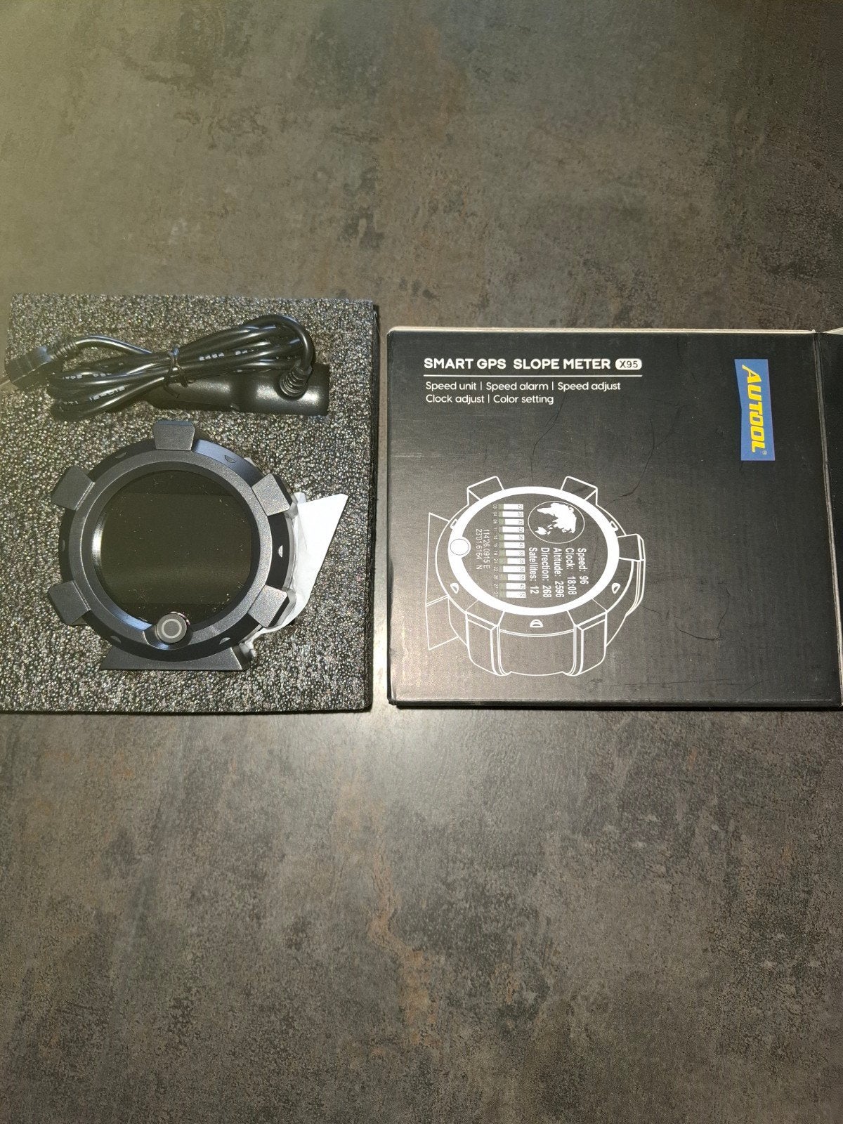 hellingsmeter, gps, hoogtemeters voor offroad jeepritten, Ophalen