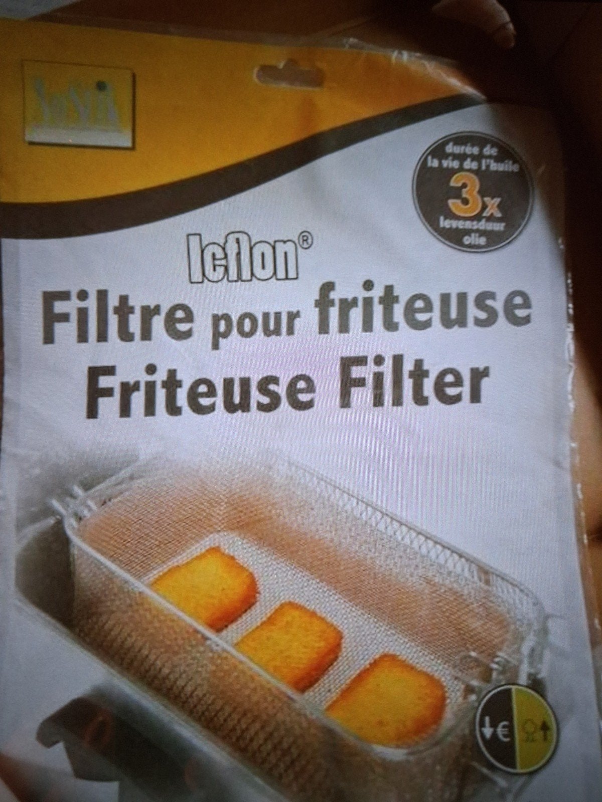 Filtre intérieur de panier pour friteuse  25x 34 cm, Enlèvement ou Envoi, Neuf