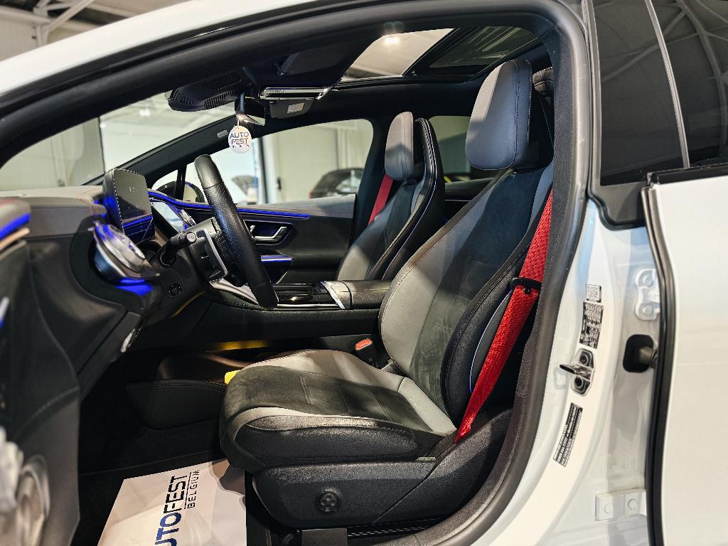 Mercedes-Benz EQE 43 AMG 4Matic Plus - Garantie, Auto's, Automaat, Wit, 350 kW, Sound system