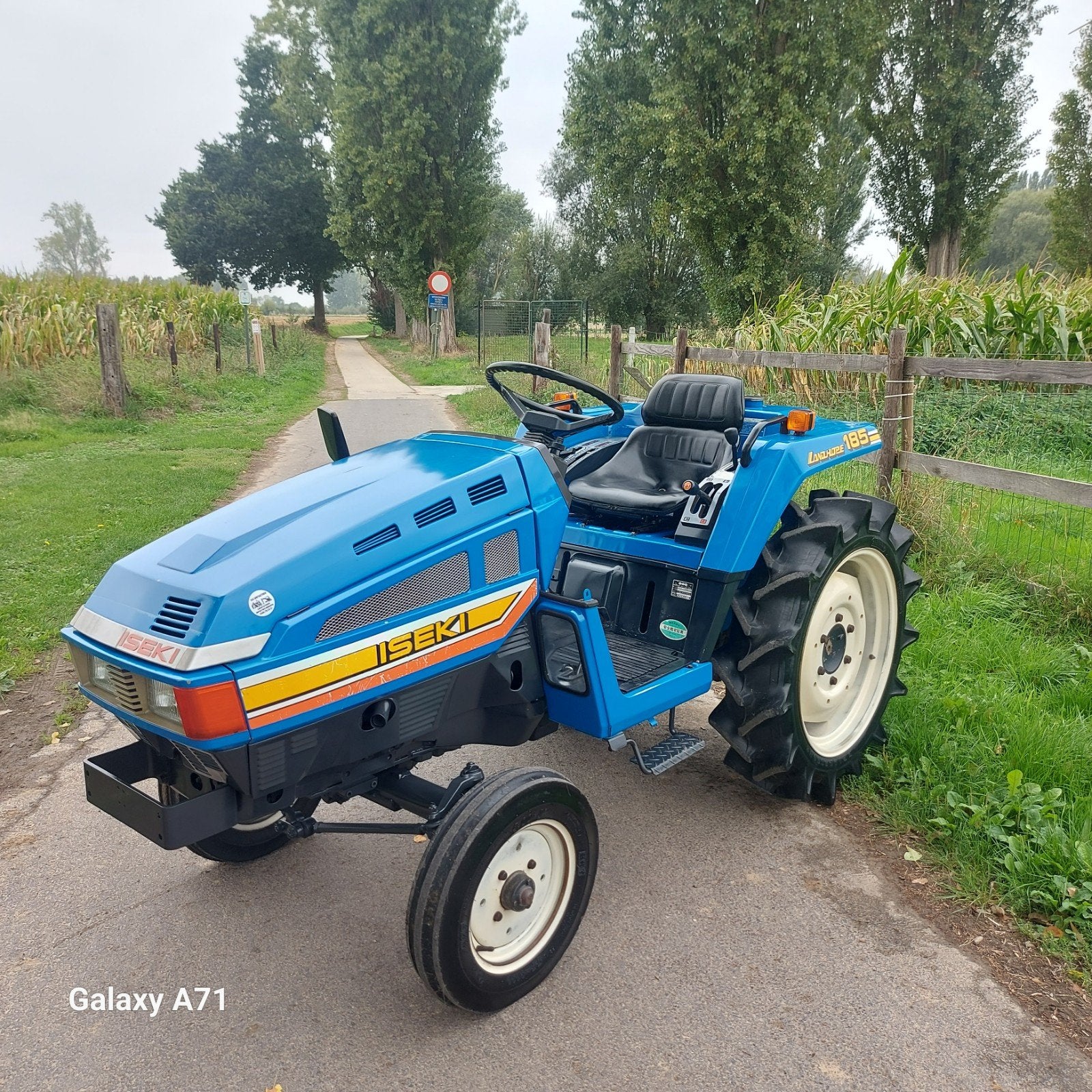minitractor iseki 21pk NIEUWSTAAT!, Ophalen