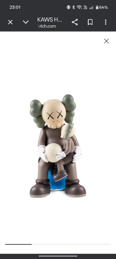 Kaws holiday Thailand Brown, Enlèvement ou Envoi, Neuf, Fantasy