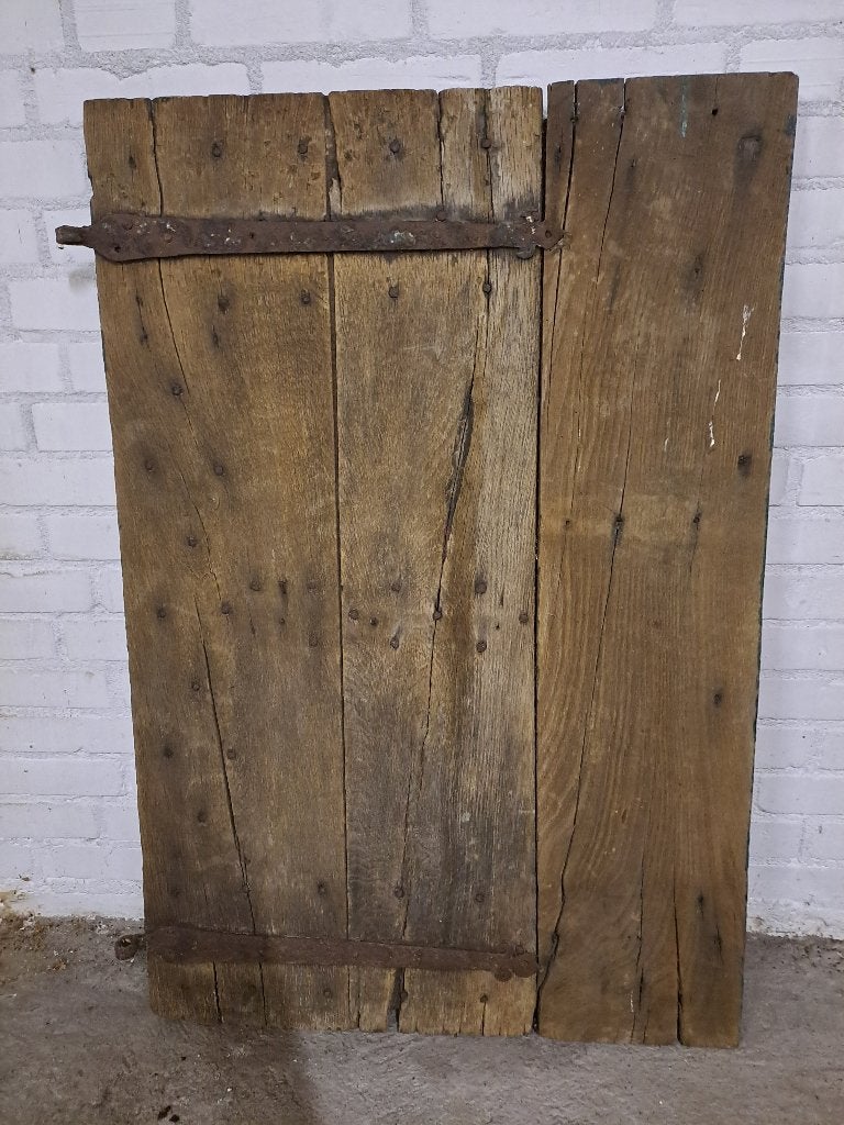 1 Eiken deur van ongeveer het jaar 1800., Ophalen