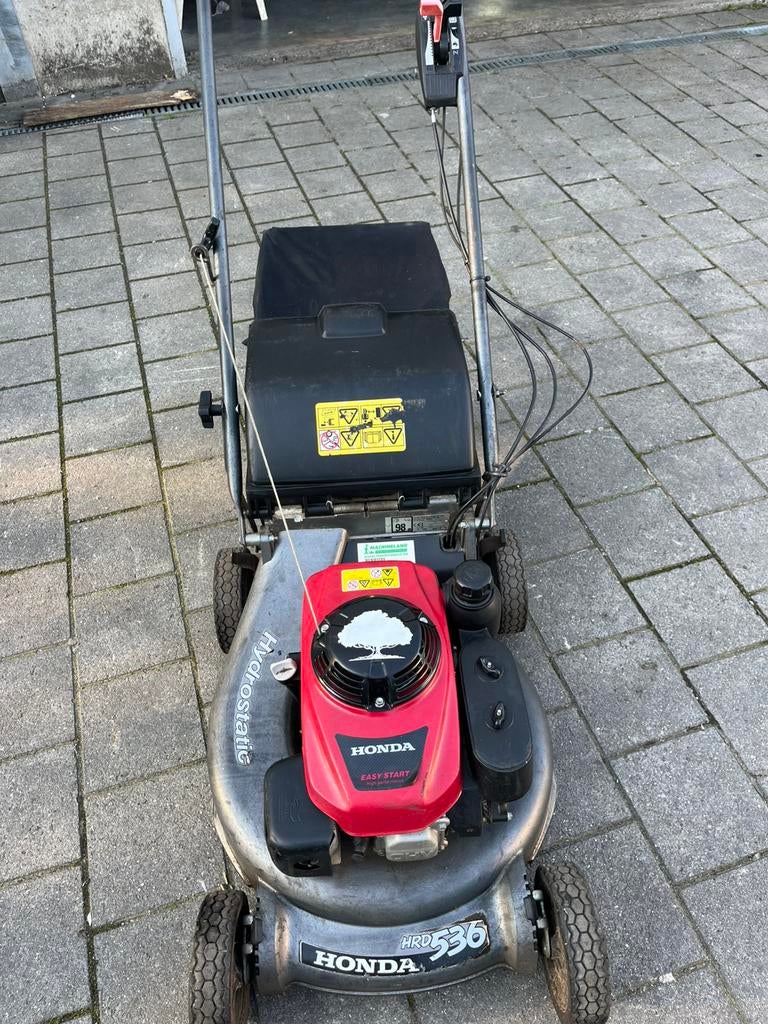 Honda HRD536 grasmaaier., Tuin en Terras, Grasmaaiers, Ophalen of Verzenden, Zo goed als nieuw