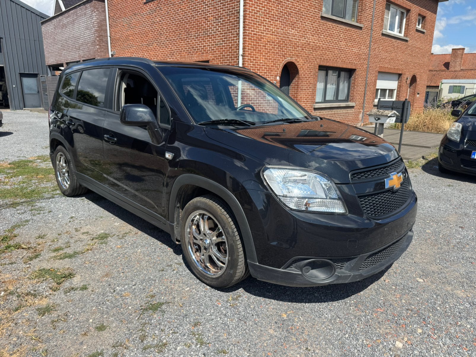 Chevrolet Orlando 1.8 Benzine,Airco,Leder,7pl.., Voorwielaandrijving, Euro 5, Monovolume, Zwart