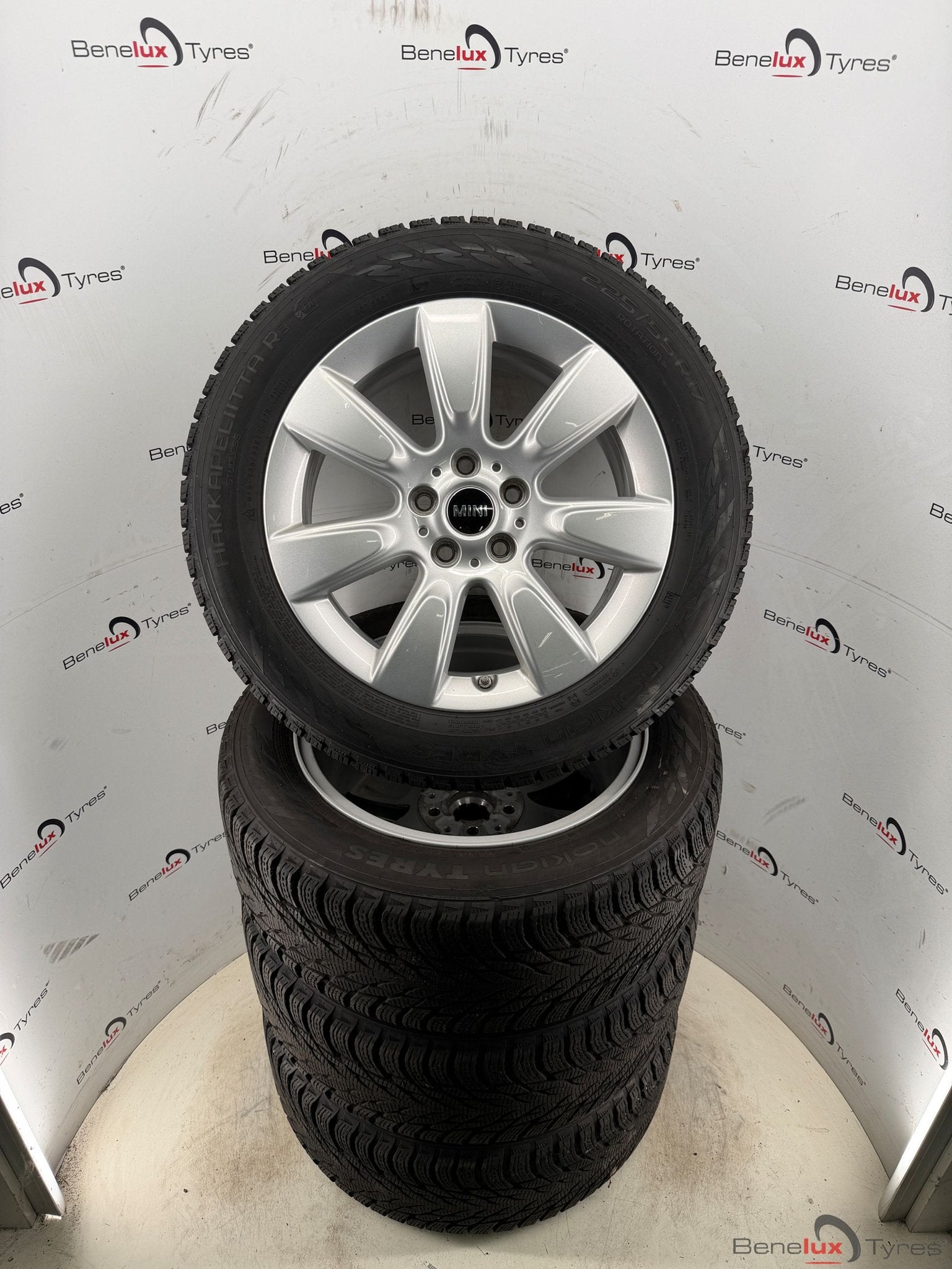 17'' Mini Cooper S One Countryman Country man winter snow 1, Pneus et Jantes, Pneus hiver, 17 pouces, Utilisé