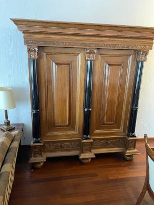Groenlose kast, Ophalen, Klassiek, Eikenhout, Zo goed als nieuw