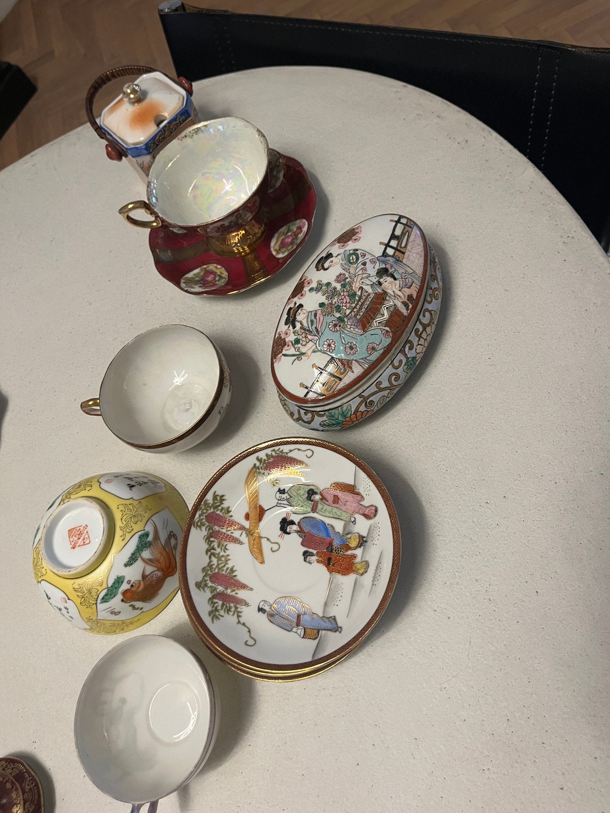 Antiek chinees porselein, Antiek en Kunst, Antiek | Servies compleet, Ophalen of Verzenden