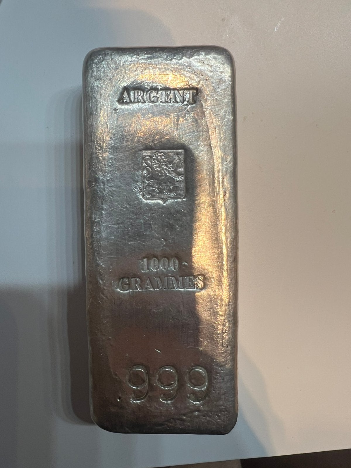Zilver baar, Postzegels en Munten, Edelmetalen en Baren, Ophalen, Zilver