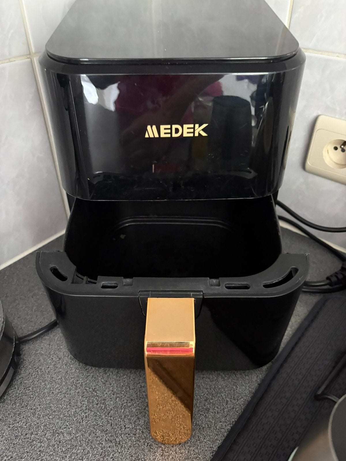 Medek Airfryer (compact formaat), Ophalen of Verzenden, Zo goed als nieuw, Airfryer