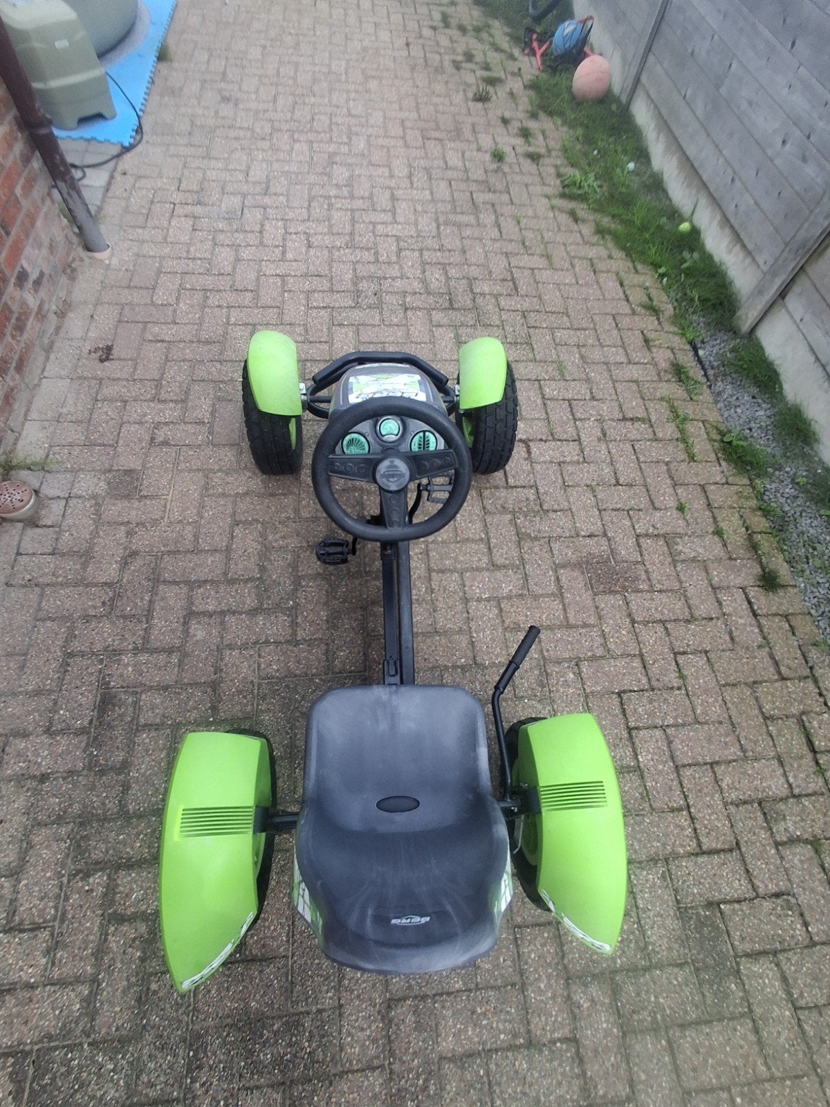 Go kart, Ophalen, Gebruikt, Berg, Vrijloopautomaat