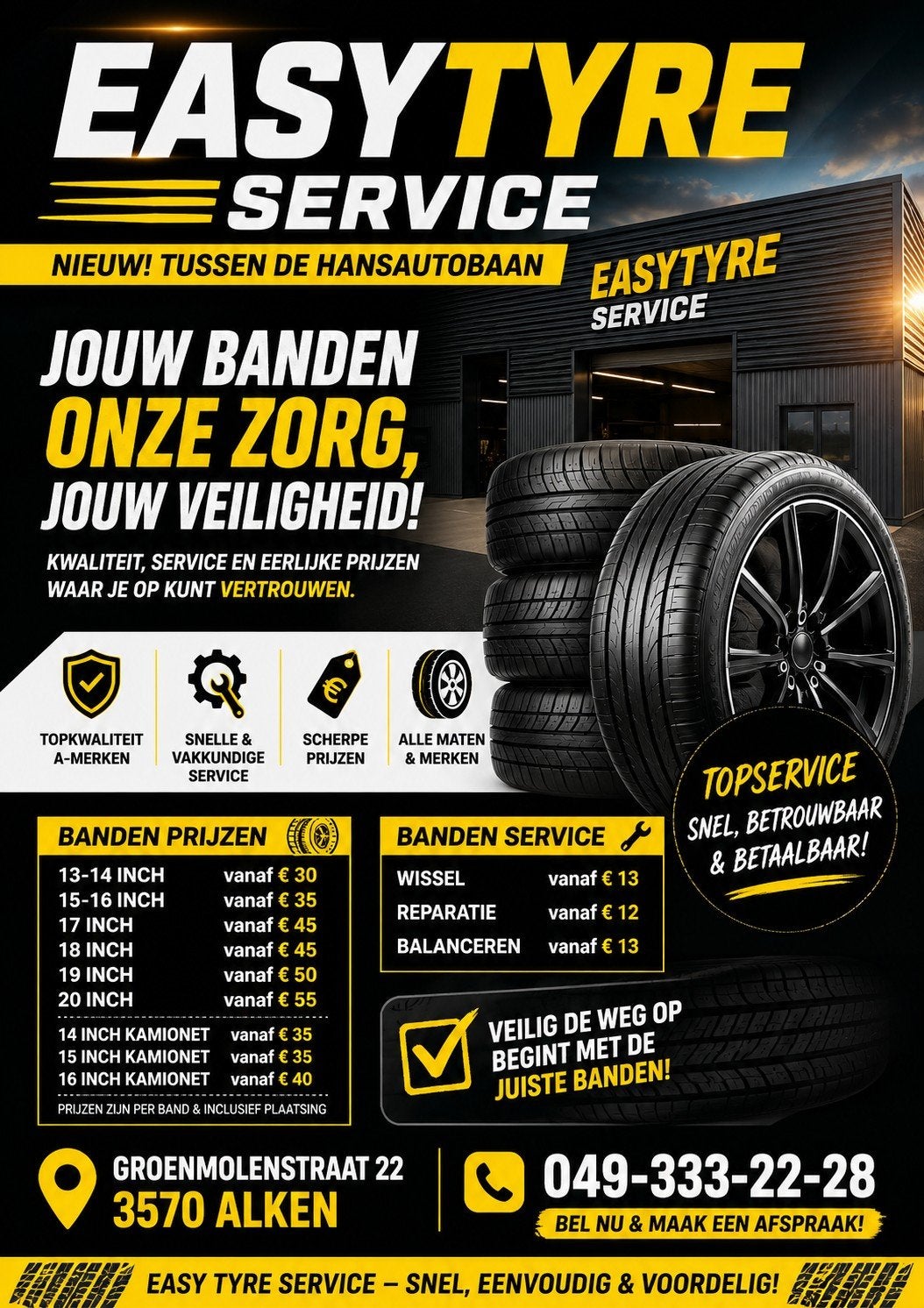Adres Groenmolenstraat 22Alken 0493332228, Ophalen of Verzenden