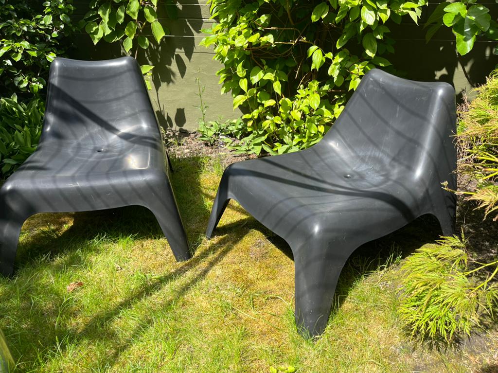 IKEA PS TUINSTOEL, Enlèvement, Utilisé, Synthétique, Empilable