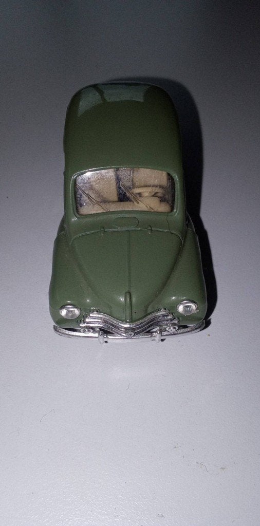 Miniature Renault 4CV (1954) - Solido 1/43, Enlèvement, Utilisé, Voiture, Solido