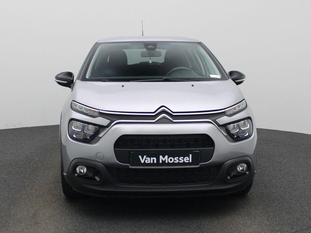 Citroën C3 1.2 PureTech 82 S&S MAN Feel, Argent ou Gris, 96 g/km, Entreprise, Boîte manuelle