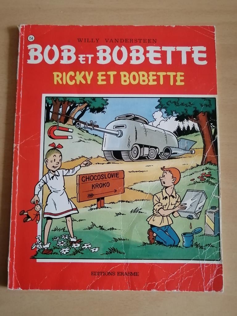 BD Bob et Bobette "Ricky et Bobette" (le tout premier album), Enlèvement ou Envoi