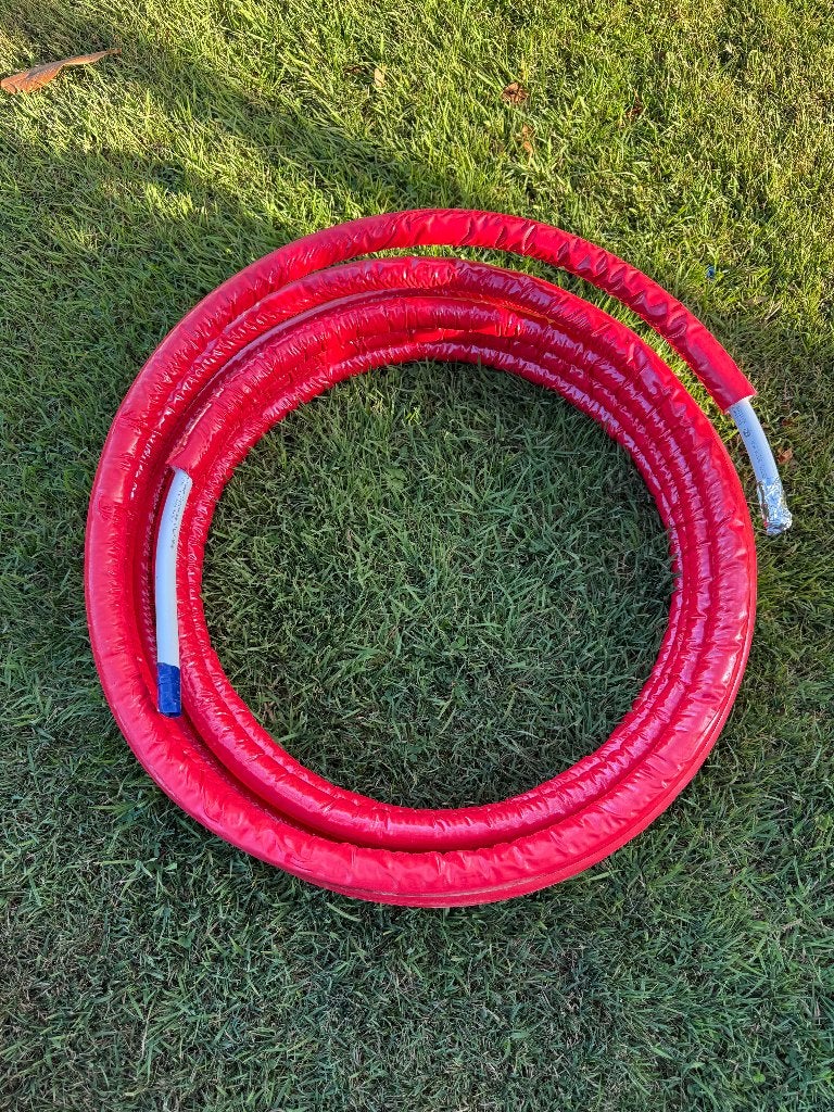 multicouche 16 mm isolé rouge - 11 mètres, Bricolage & Construction, 6 mètres ou plus, Comme neuf, Enlèvement, Autres types