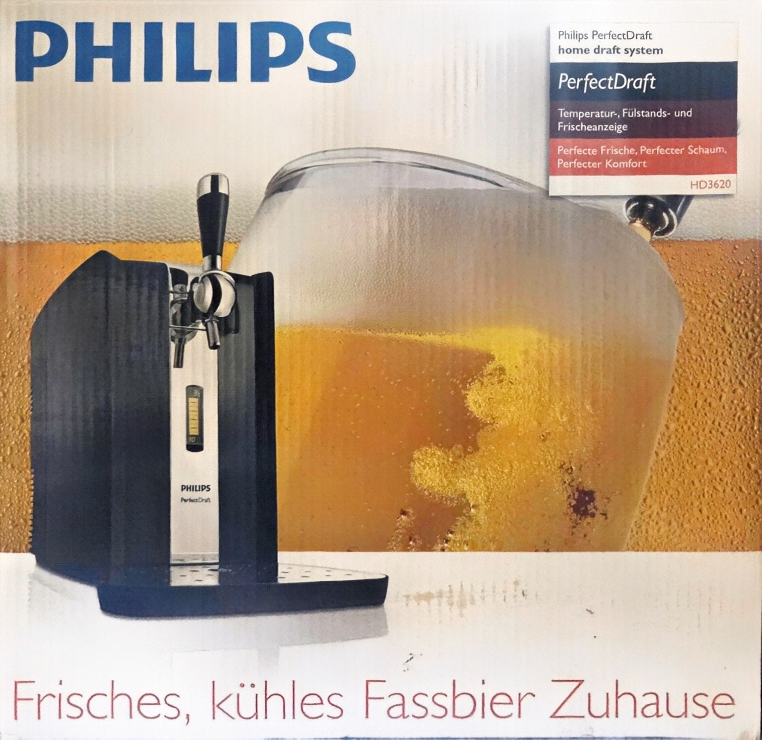 philips perfect draft HD 3620, Elektronische apparatuur, Ophalen of Verzenden, Zo goed als nieuw, Philips