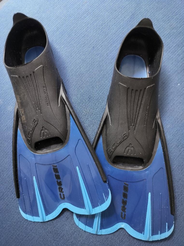 Palmes de snorkeling Cressi Agua, Enlèvement ou Envoi, Comme neuf, Palmes de natation ou de plongée