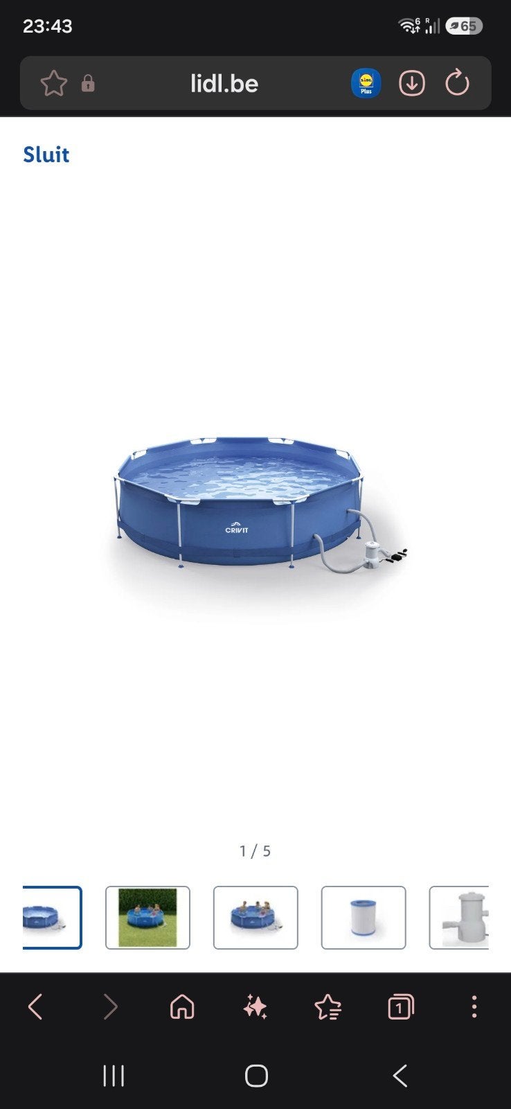 Zwembad »Metal Frame Pool«, Ø 300 x 76 cm  , Tuin en Terras, Ophalen, Rond, Nieuw, Opzetzwembad
