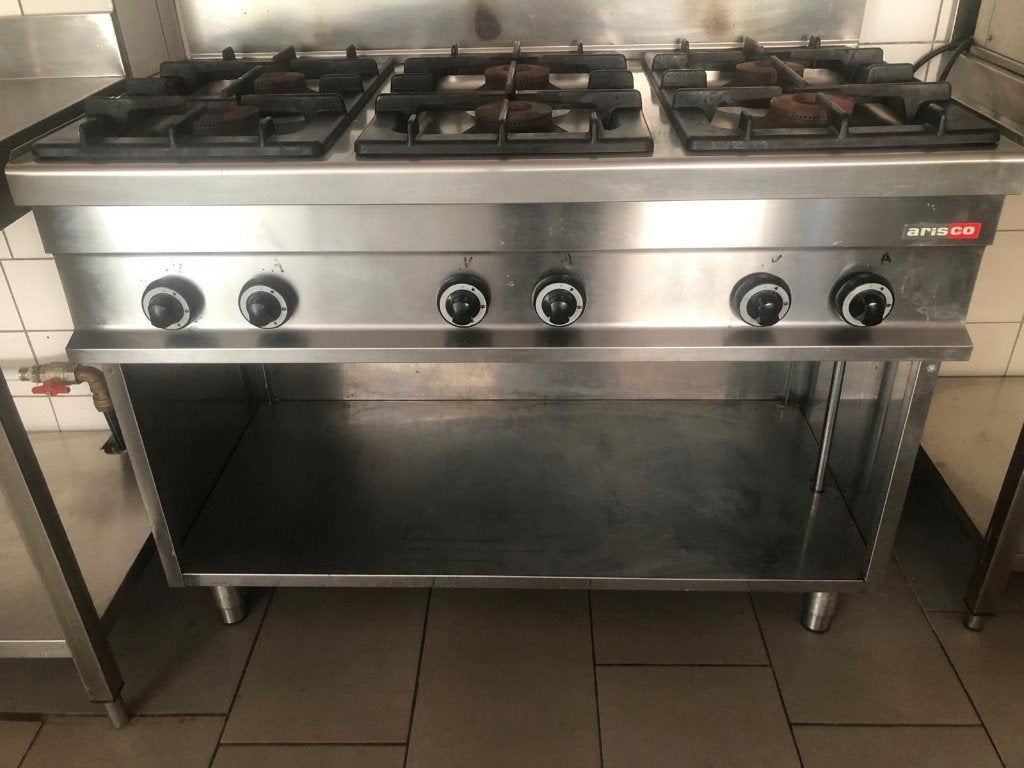 gasfornuis Arisco, Electroménager, Gaz, Enlèvement, Utilisé, 5 zones de cuisson ou plus
