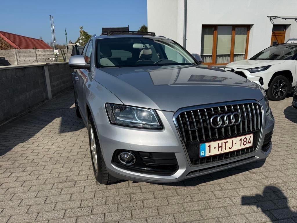 AUDI Q5. Quattro bj2014 1 eigenaar 4x4, Autos, Audi, Cuir, Achat, Beige, Entreprise