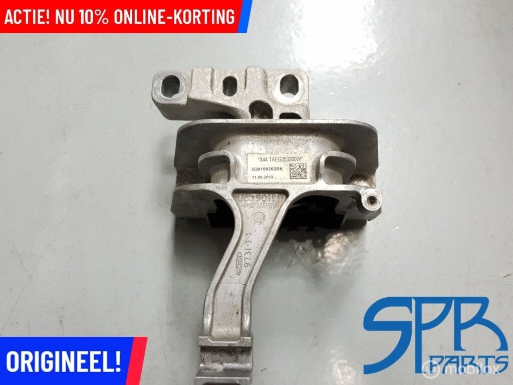 Motorsteun VW AUDI A3 TT SEAT SKODA MOTORZIJDE 5Q0199262BK, Gebruikt, Volkswagen, Ophalen of Verzenden, Volkswagen