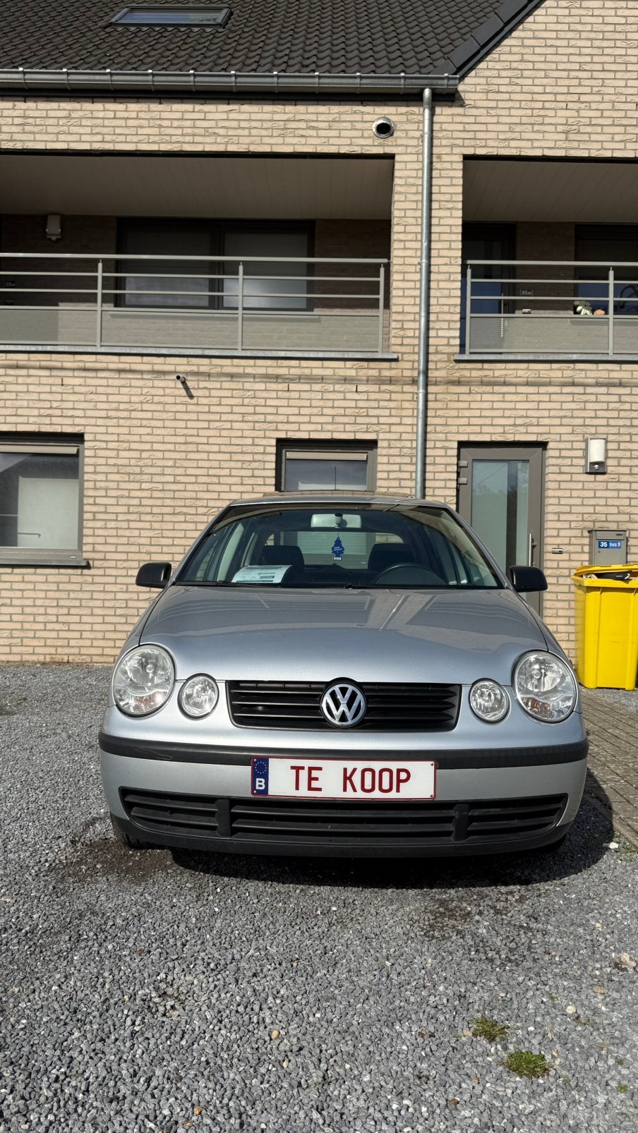 VOLKSWAGEN POLO 1.2 BENZINE – 2003 – 12 MAANDEN GARANTIE, Bedrijf, Handgeschakeld, 5 deurs, Airconditioning