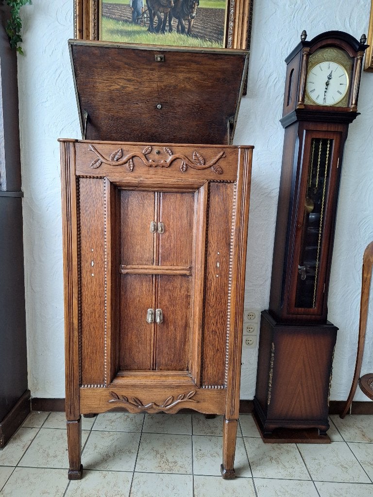 meubel platenspeler grammofoonkast, Antiek en Kunst, Ophalen