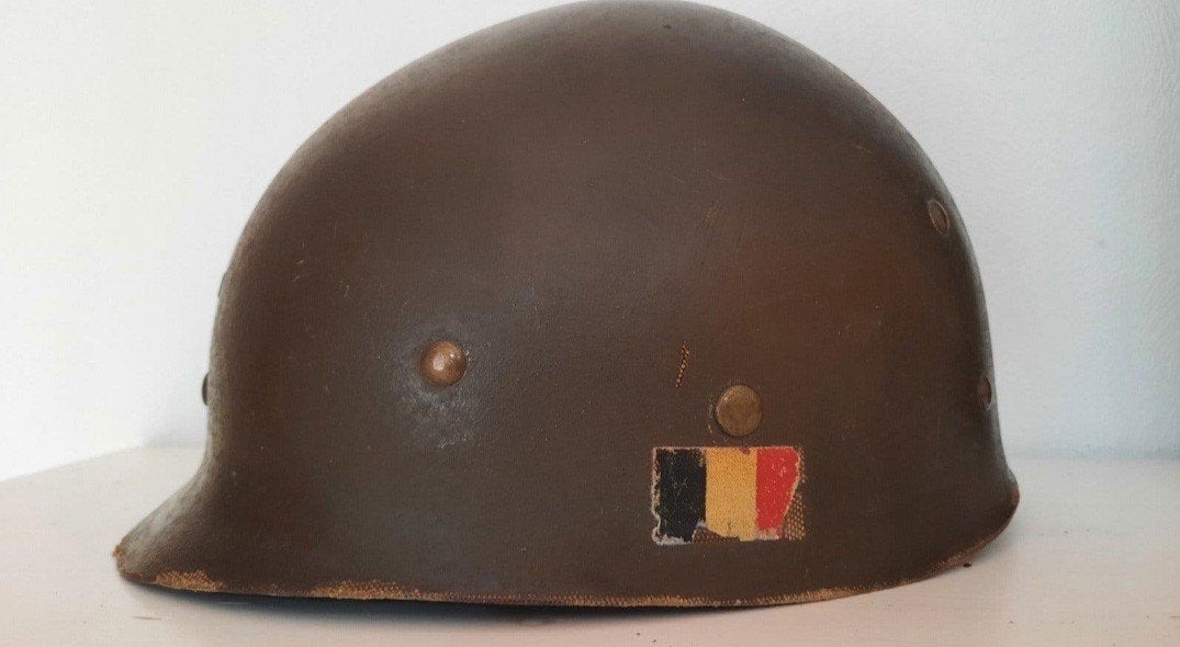 Belgische M51 binnenhelm (liner) soldatenhelm, Ophalen of Verzenden