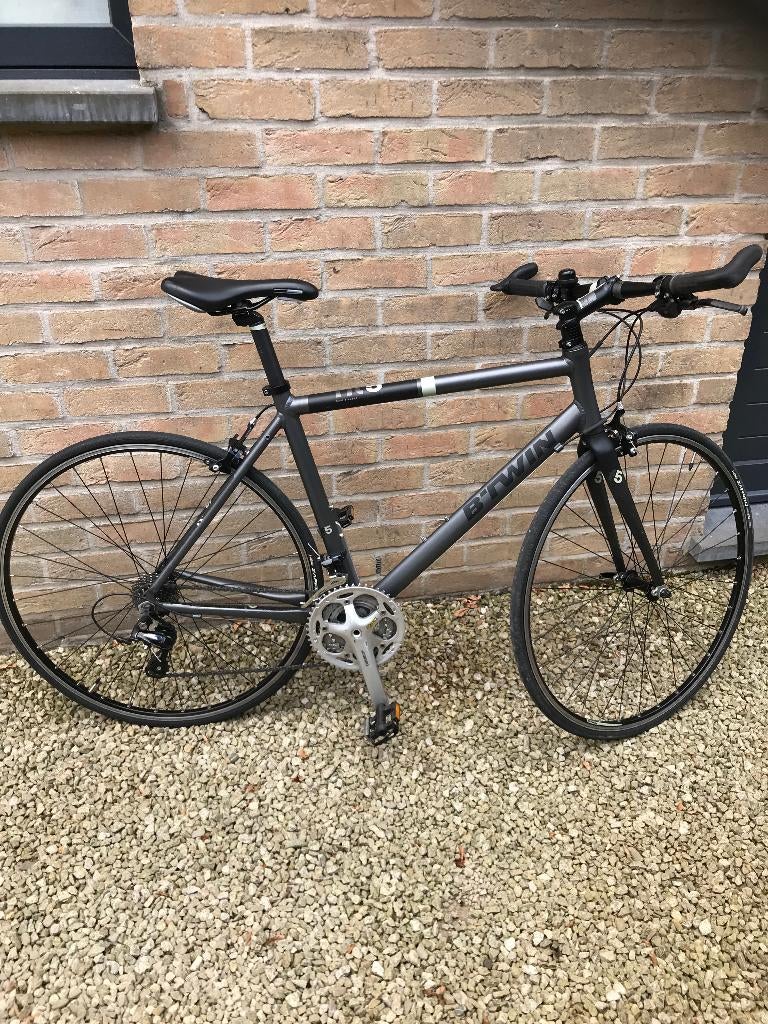 sportieve fiets, Fietsen en Brommers, Fietsen | Heren | Herenfietsen, Gebruikt, Velgrem, Versnellingen, 57 tot 61 cm