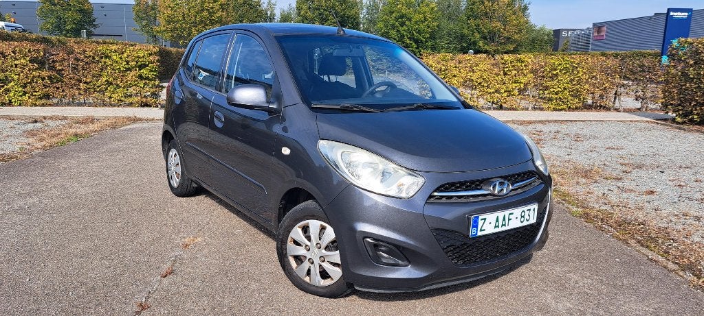 Hyundai I10 benzine airco - gekeurd verkoop, Auto's, Stof, Zwart, Elektrische ramen, 5 deurs
