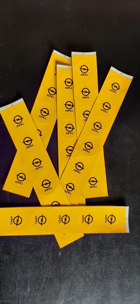10 autocollants pour jantes Opel 4,40 cm, Enlèvement ou Envoi